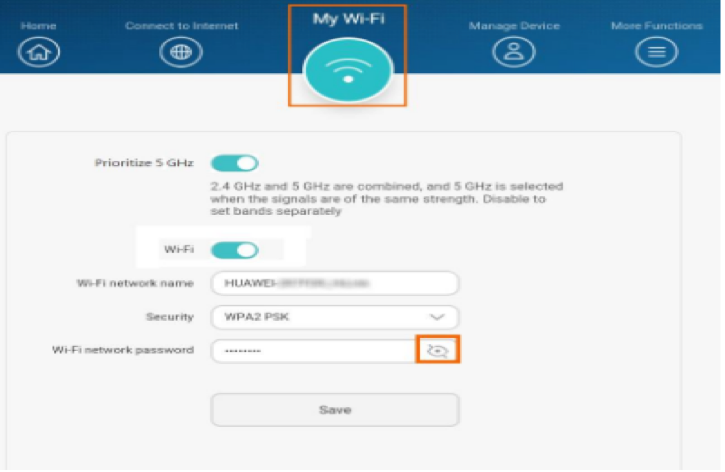 recover wifi password